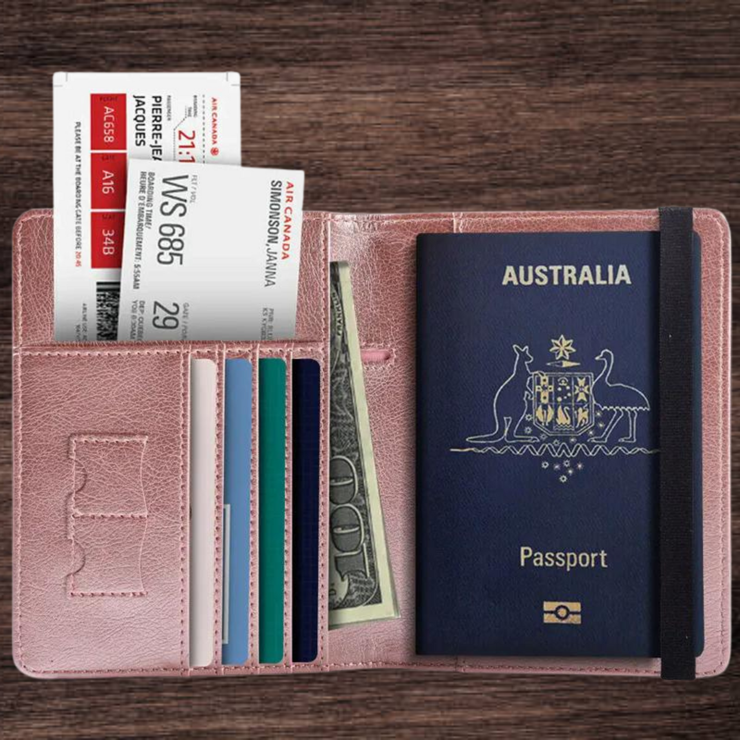 RFID Australian Passport Wallet